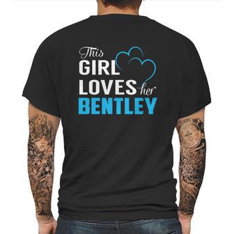 This Girl Loves Her Bentley Name Shirts Mens Back Print T-shirt | Favorety UK