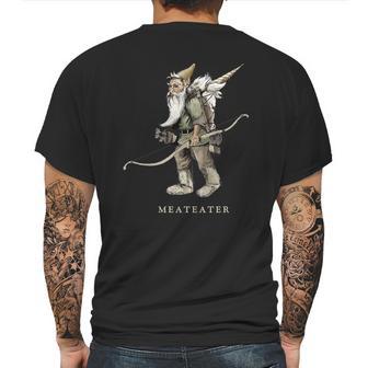 Gnome Packing Out A Unicorn 20 Meateater For T-Shirt Mens Back Print T-shirt | Favorety AU