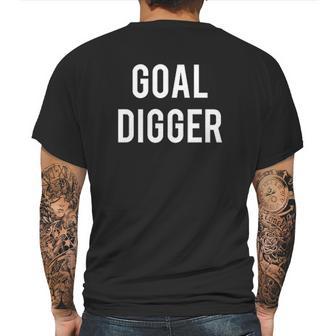 Goal Digger Mens Back Print T-shirt | Favorety DE