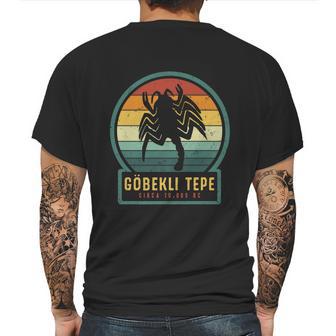 Gobekli Tepe Scorpion Vulture Stone Megalithic Structure Mens Back Print T-shirt | Favorety AU