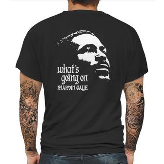 What Is Going On Marvin Gaye Mens Back Print T-shirt | Favorety UK