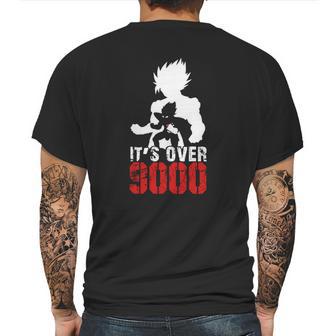 Goku - Its Over 9000 - Strong Man Bodybuilding T-Shirt Mens Back Print T-shirt | Favorety AU