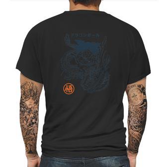 Goku And Shenron Mens Back Print T-shirt | Favorety UK