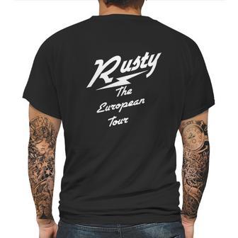 The Goozler Rusty European Tour Mens Back Print T-shirt | Favorety CA