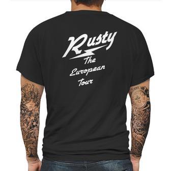 The Goozler Rusty European Tour Mens Back Print T-shirt | Favorety AU