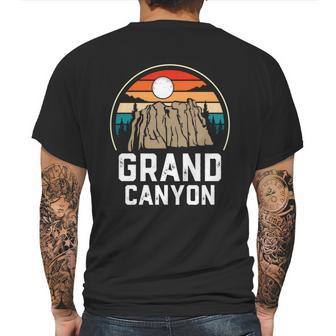 Grand Canyon National Park Arizona Travel Lover Camping Retro Vintage Mens Back Print T-shirt | Favorety