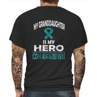 My Granddaughter Is My Hero Cdh Awareness Mens Back Print T-shirt | Favorety AU