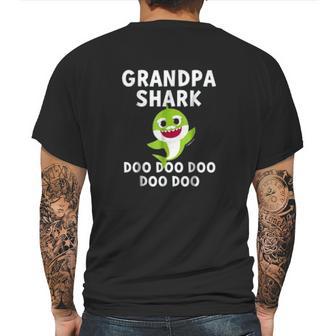 Grandpa Shark Doo Doo Doo Baby Shark Mens Back Print T-shirt | Favorety AU