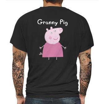 Granny Pig T-Shirt Mens Back Print T-shirt | Favorety CA