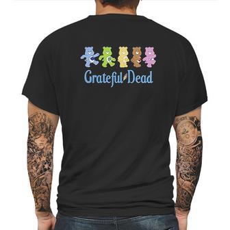 Grateful Dead Care Bears Collab Dancing Care Bears Mens Back Print T-shirt | Favorety UK