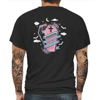 Graveyard Babe Pastel Goth Aesthetic Egirl Soft Goth Girl Mens Back Print T-shirt | Favorety AU