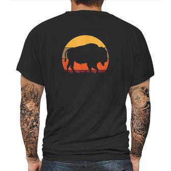 Great American Buffalo With A Vintage Mens Back Print T-shirt | Favorety AU