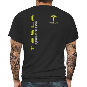 Great Tesla Experience The Future Mens Back Print T-shirt | Favorety AU