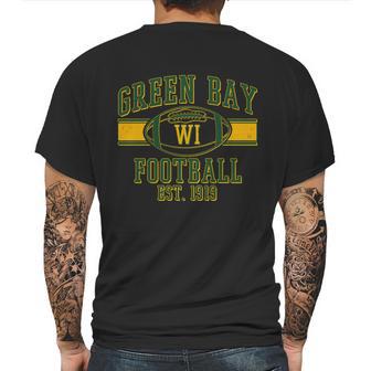 Green Bay Football Est Mens Back Print T-shirt | Favorety CA