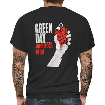 Green Day American Idiot Album Cover Mens Back Print T-shirt | Favorety UK