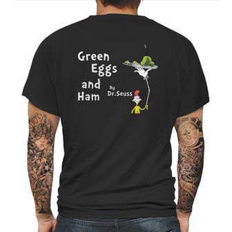 Green Eggs And Ham By Dr Seuss Mens Back Print T-shirt | Favorety CA