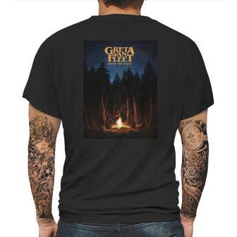 Greta Van Fleet From The Fires Mens Back Print T-shirt | Favorety UK