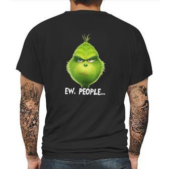 The Grinch Ew People Mens Back Print T-shirt | Favorety