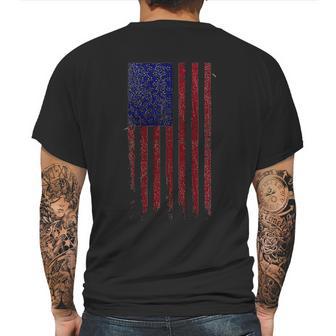 Grunt Style America Patriotic Flag Men’S Mens Back Print T-shirt | Favorety UK