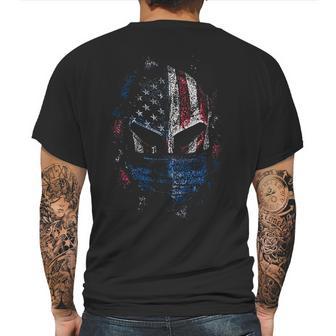 Grunt Style American Spartan Prepared Mens Back Print T-shirt | Favorety AU