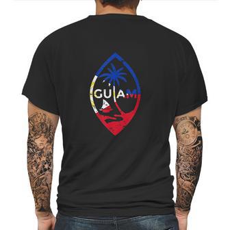 Guam Filipino Pinoy Chamorro Pride Flag Unique Gift Mens Back Print T-shirt | Favorety UK