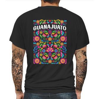 Guanajuato Flores Mexicanas Mens Back Print T-shirt | Favorety CA