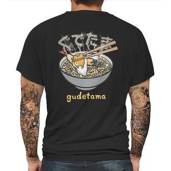 Gudetama Ramen Fashion Mens Back Print T-shirt | Favorety CA