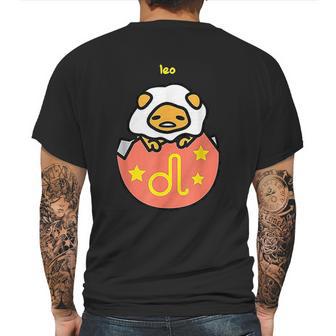 Gudetama Zodiac Leo Mens Back Print T-shirt | Favorety UK