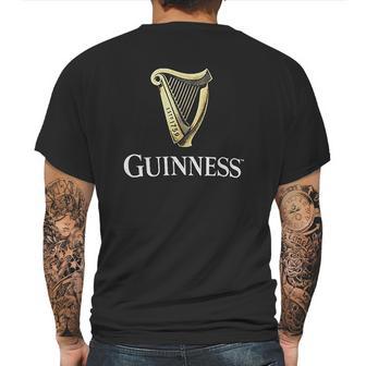 Guinness Black Classic With An Irish Gold Harp Design Mens Back Print T-shirt | Favorety DE