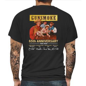 Gunsmoke 65Th Anniversary 1955-2020 Signatures Shirt Mens Back Print T-shirt | Favorety UK