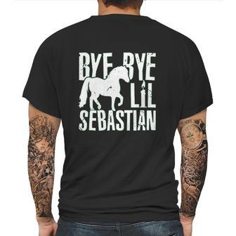 Haase Bye Bye Lil Sebastian Funny Tv Show Quote Ladies Mens Back Print T-shirt | Favorety