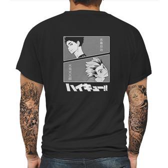 Haikyuu Bokuto Kotarou Akaashi Mens Back Print T-shirt | Favorety CA