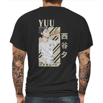 Haikyuu Character Mens Back Print T-shirt | Favorety