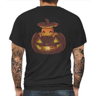 Halloween - Charmander Pumpkin Halloween Mens Back Print T-shirt | Favorety DE