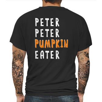 Halloween Costume Peter Peter Pumpkin Eater Mens Back Print T-shirt | Favorety DE