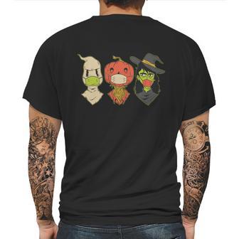 Halloween Creatures Pandemic Mens Back Print T-shirt | Favorety CA