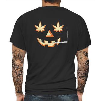 Halloween Funny Marijuana Gift Mens Back Print T-shirt | Favorety UK