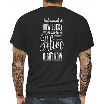 Hamilton Musical Quote Mens Back Print T-shirt | Favorety