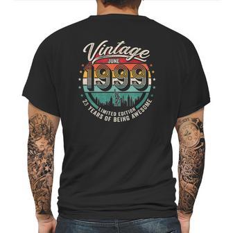 Happy 23Rd Birthday Vintage June 1999 23 Years Old Mens Back Print T-shirt | Favorety DE