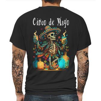 Happy Cinco De Mayo Festival 14 Mens Back Print T-shirt | Favorety