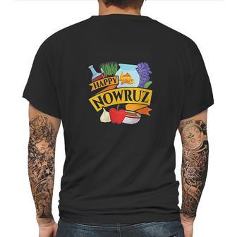 Happy Nowruz Iranian Persian New Year Haf Seen Arrangement Mens Back Print T-shirt | Favorety CA