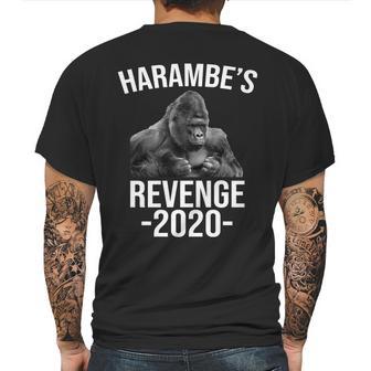 Harambes Revenge 2020 Mens Back Print T-shirt | Favorety