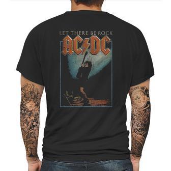 Hard Rock Band Music Group Let There Be Rock Mens Back Print T-shirt | Favorety