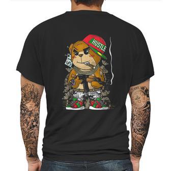 Hard Teddy Bear Clothing Men Entrepreneur Gift Mens Back Print T-shirt | Favorety AU