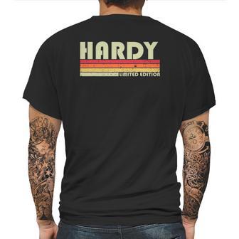 Hardy Surname Funny Retro Vintage 80S 90S Reunion Mens Back Print T-shirt | Favorety AU