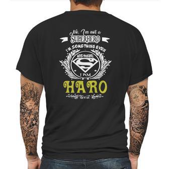 Haro Haro Superhero Mens Back Print T-shirt | Favorety CA