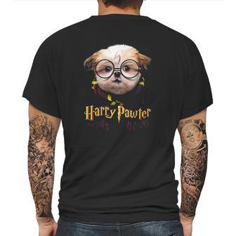 Harry Pawter Cute And Funny Shih Tzu Puppy Dog Lover Mens Back Print T-shirt | Favorety UK