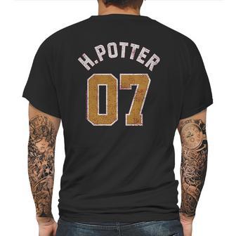 Harry Potter Quidditch No 7 Mens Back Print T-shirt | Favorety