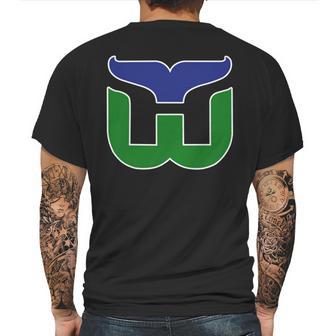 Hartford Whalers Hockey Retro Mens Back Print T-shirt | Favorety UK