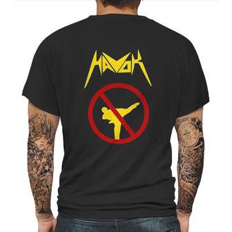 Havok No Karate In Da Pit Mens Back Print T-shirt | Favorety UK